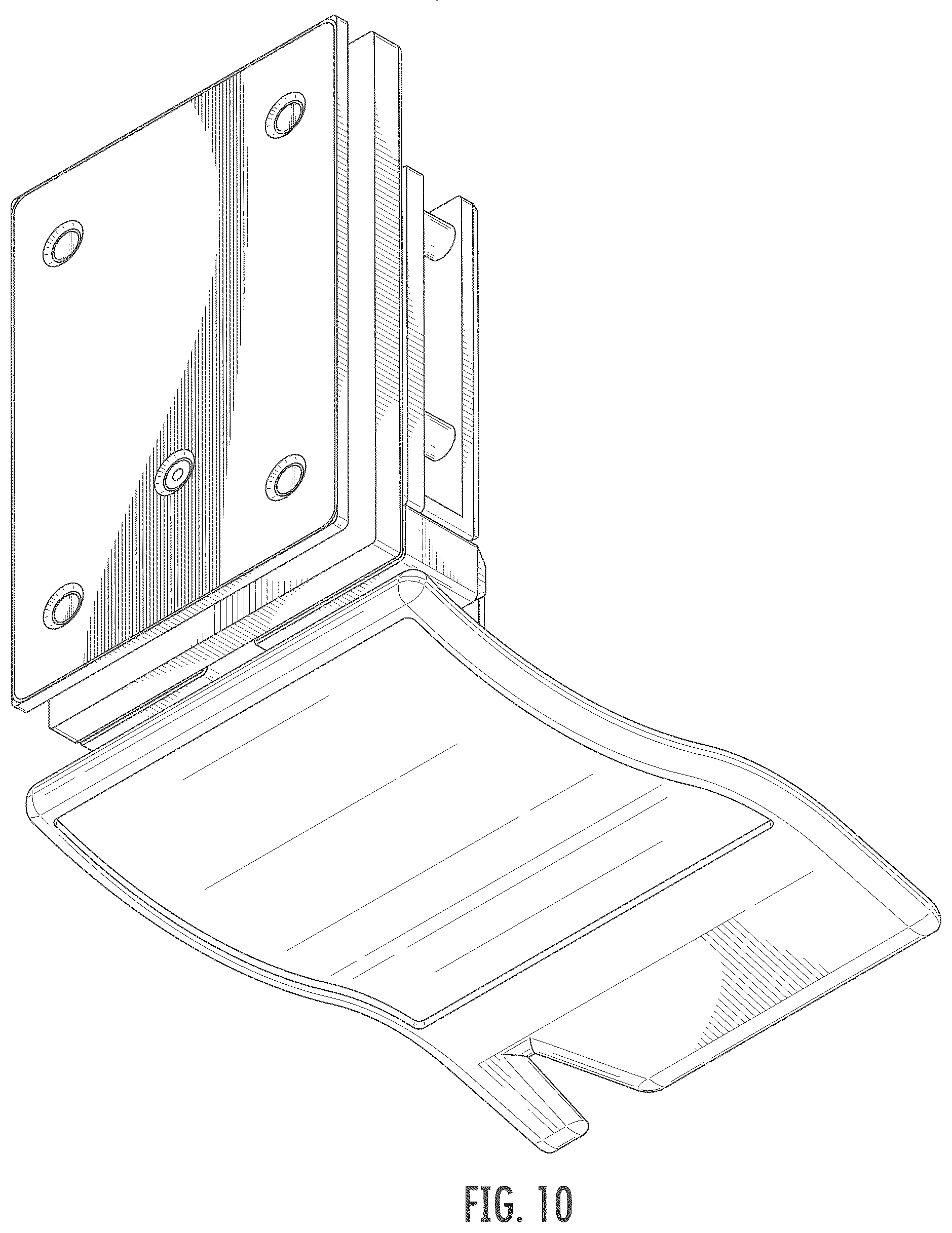 Patent USD1044281 Figure 9 – Locking device