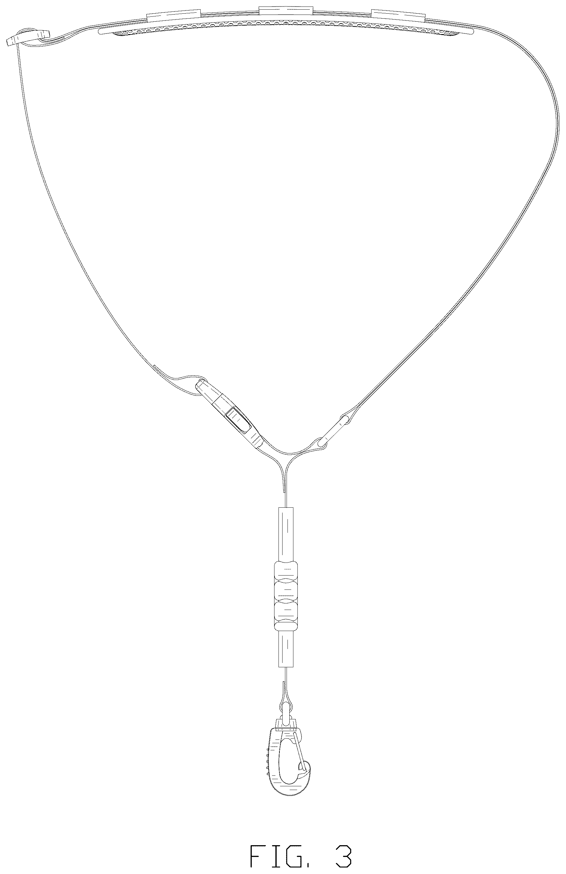 Patent USD1044282 Figure 3 – Padded shoulder sling strap