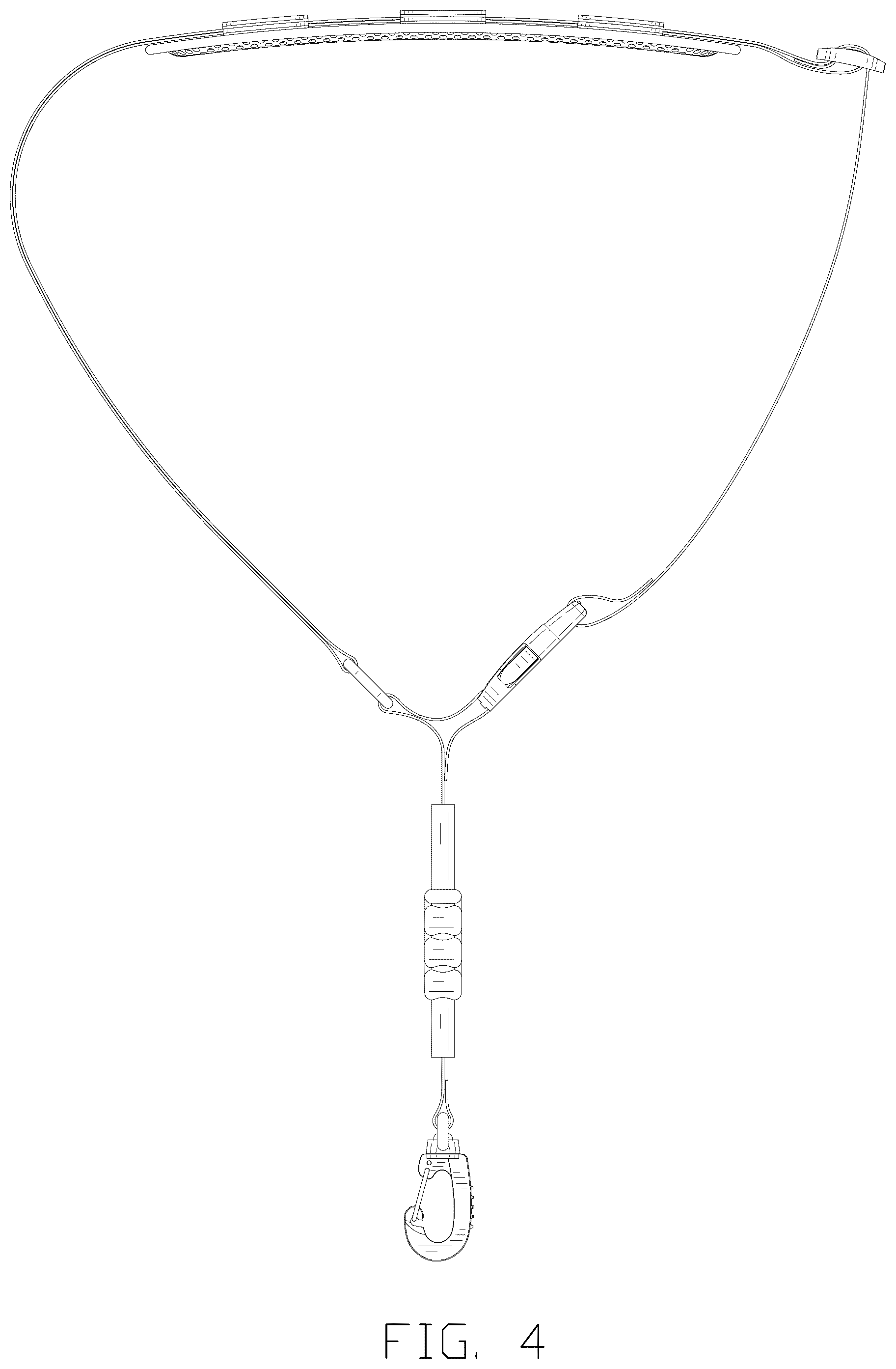 Patent USD1044282 Figure 4 – Padded shoulder sling strap