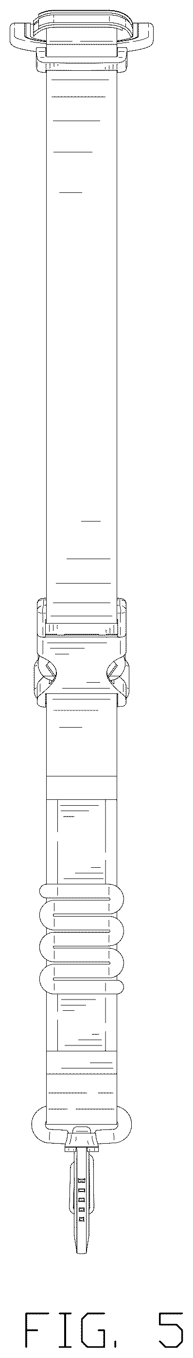 Patent USD1044282 Figure 5 – Padded shoulder sling strap