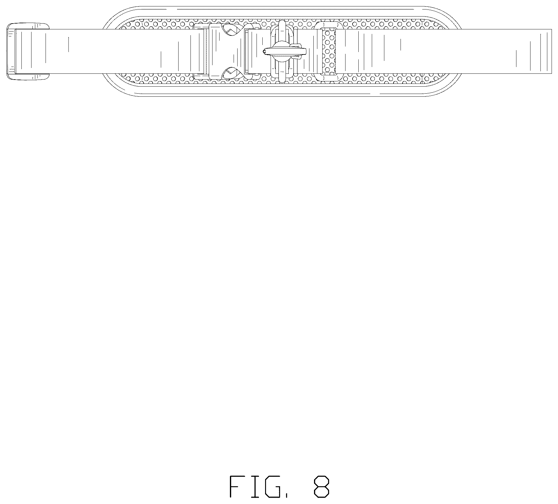 Patent USD1044282 Figure 8 – Padded shoulder sling strap