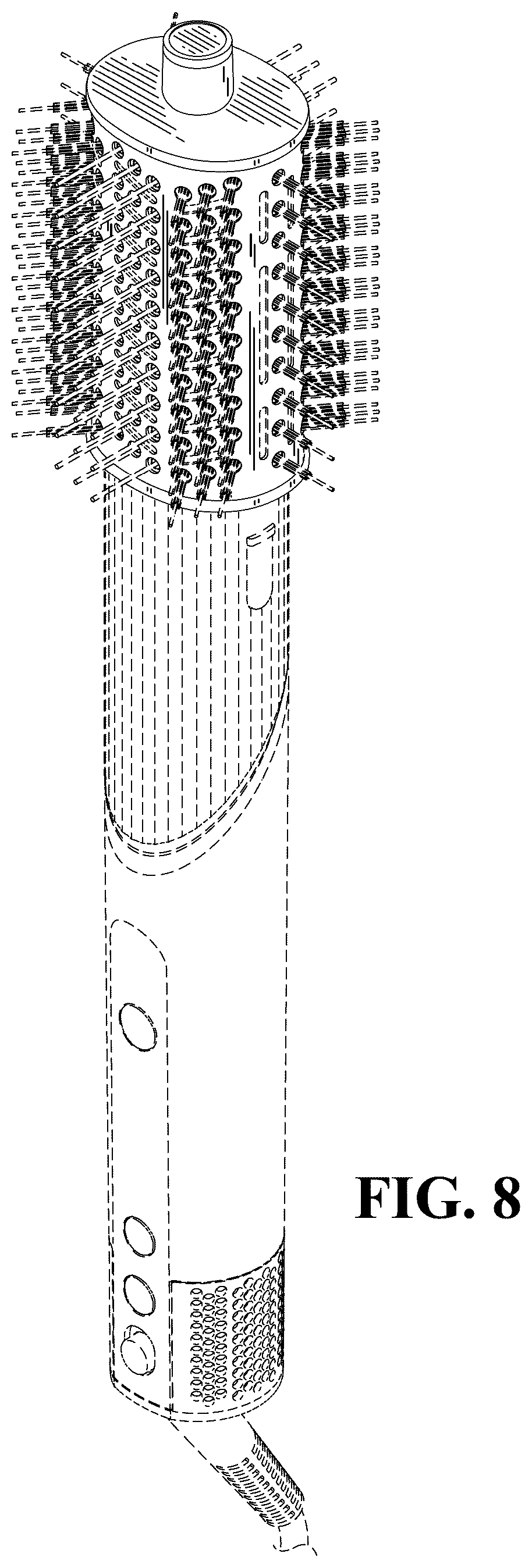 Patent USD1044283 Figure 5 – Hair care accessory