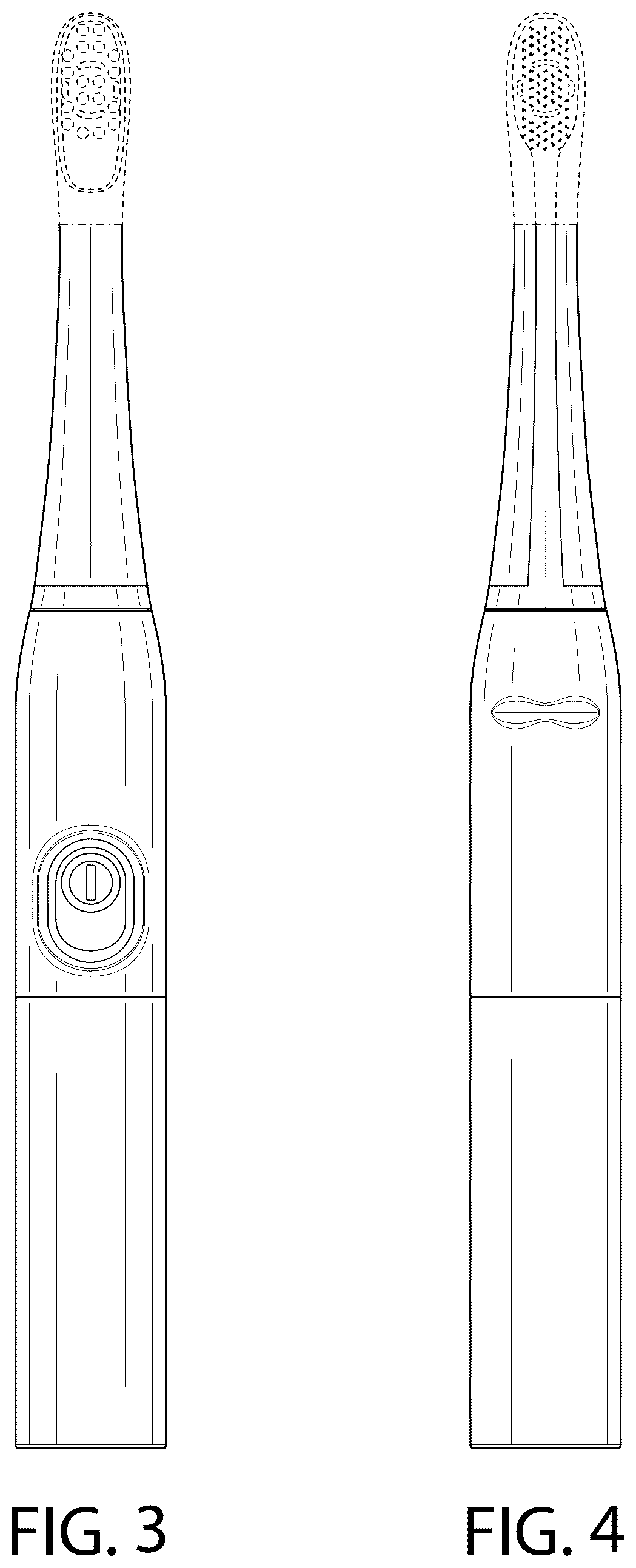 Patent USD1044284 Figure 2 – Oral care implement