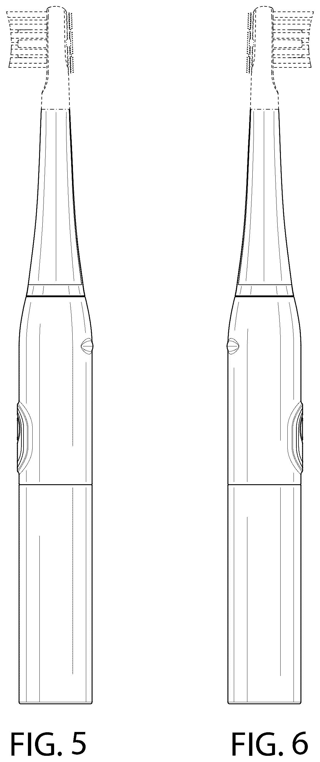 Patent USD1044284 Figure 3 – Oral care implement