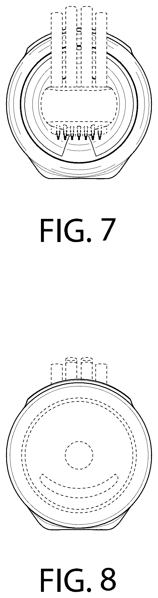 Patent USD1044284 Figure 4 – Oral care implement