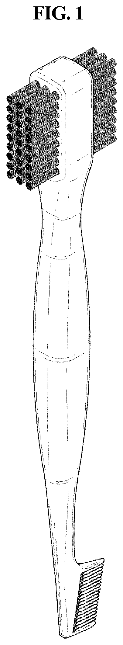 Patent USD1044287 Figure 1 – Edge brush