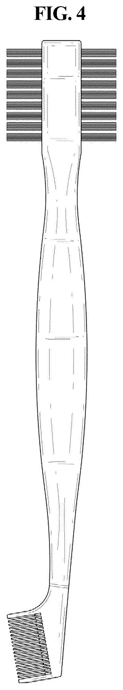 Patent USD1044287 Figure 4 – Edge brush