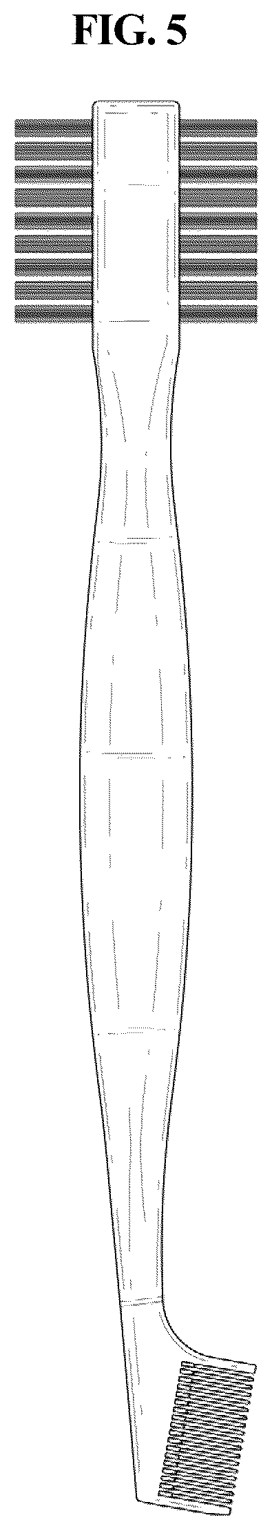 Patent USD1044287 Figure 5 – Edge brush