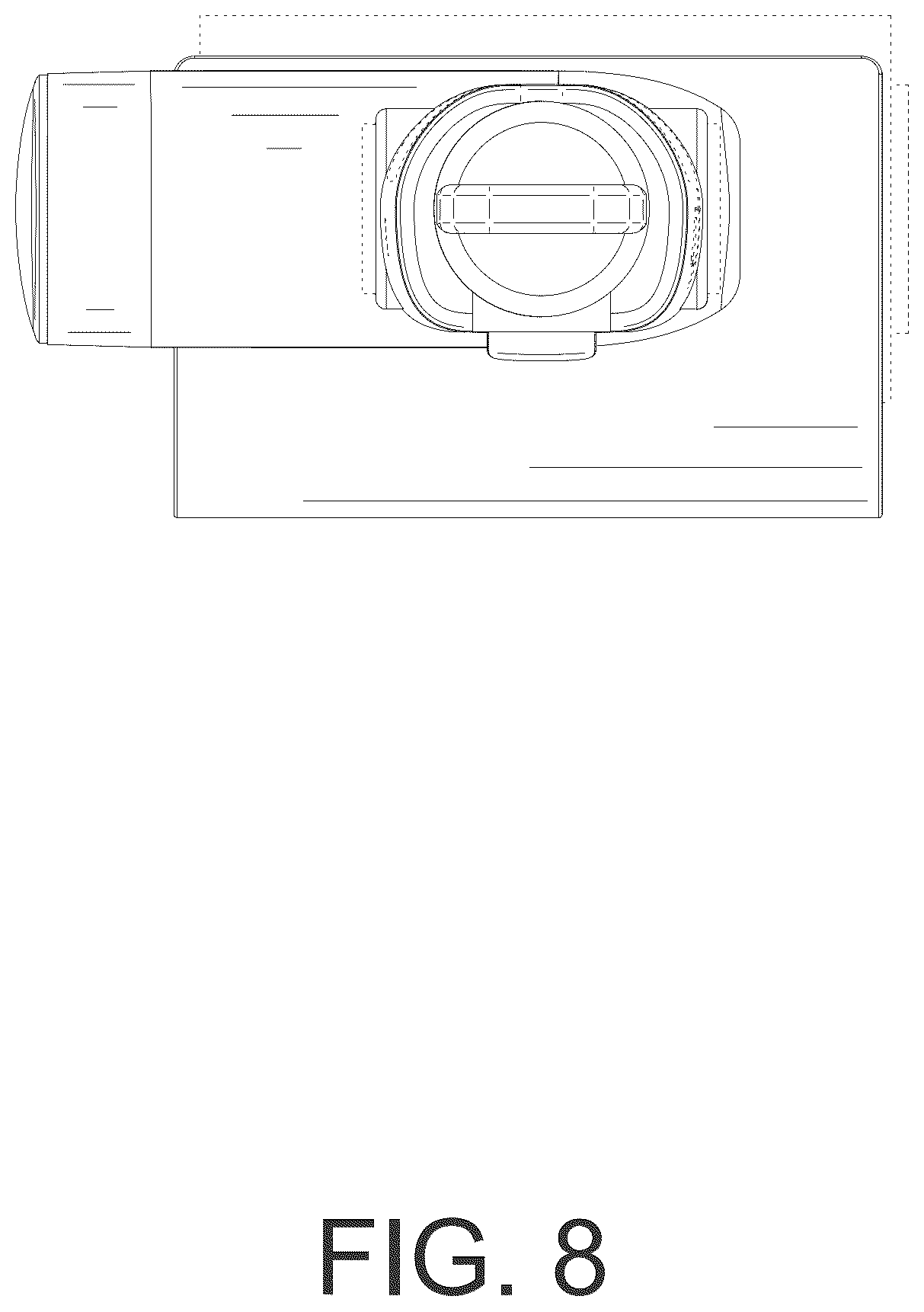 Patent USD1044288 Figure 8 – Cleaning brush
