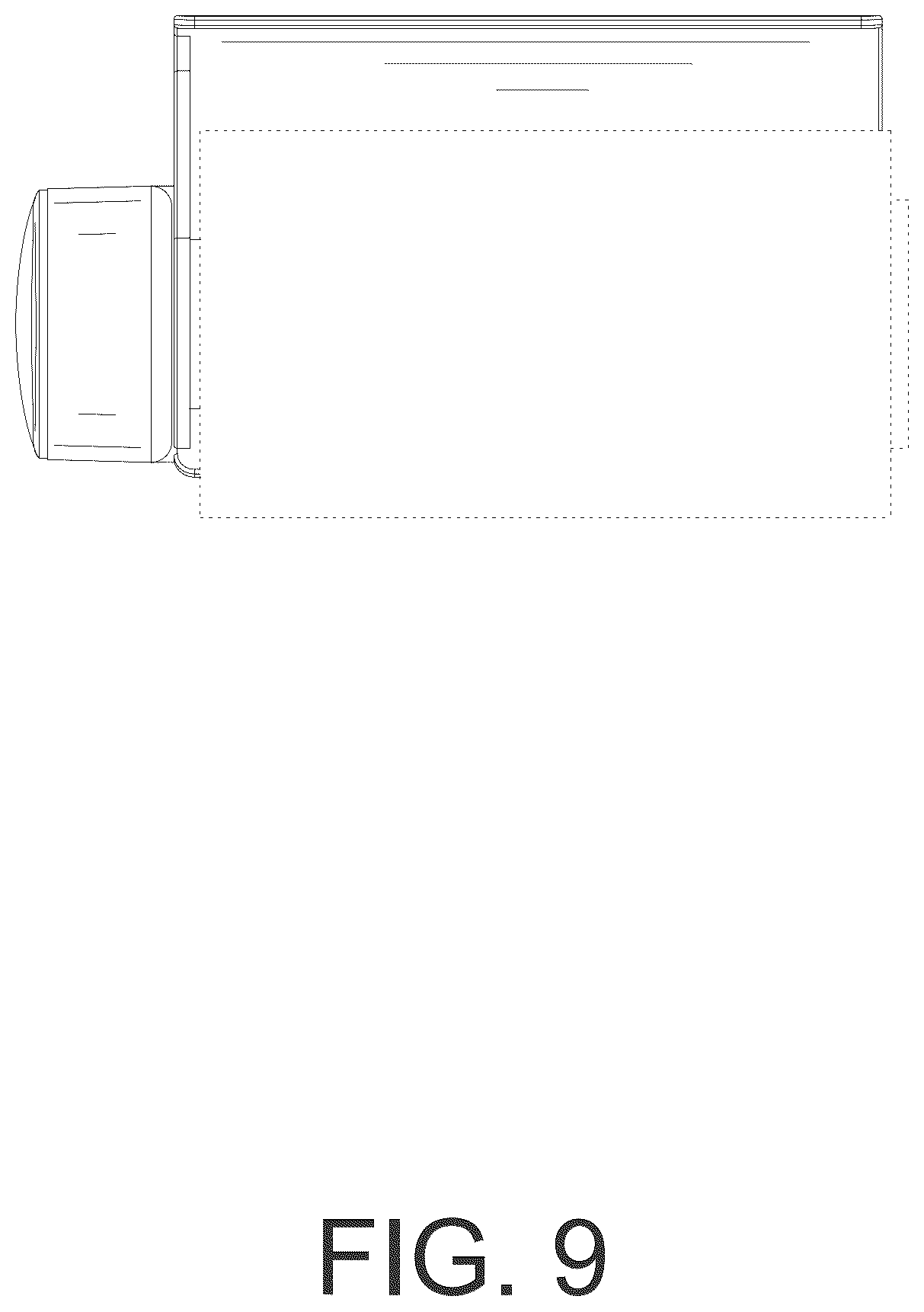 Patent USD1044288 Figure 9 – Cleaning brush