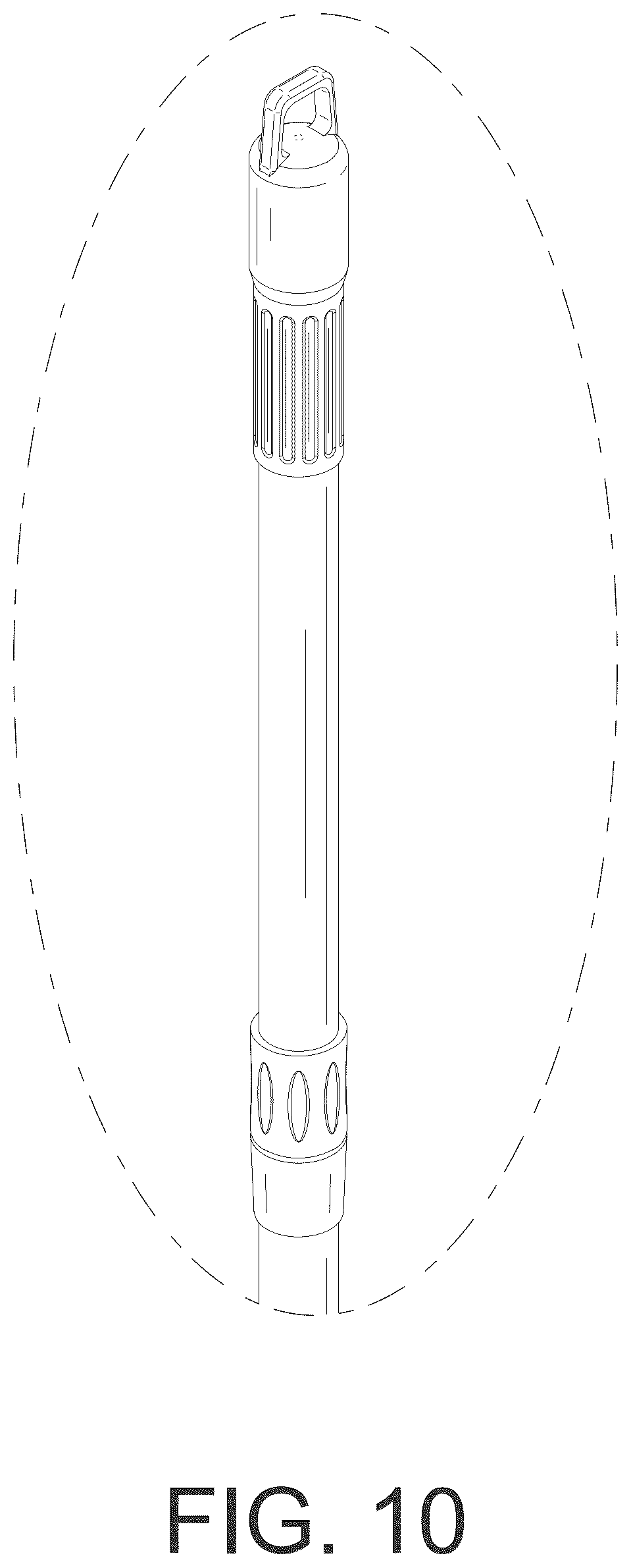 Patent USD1044288 Figure 10 – Cleaning brush
