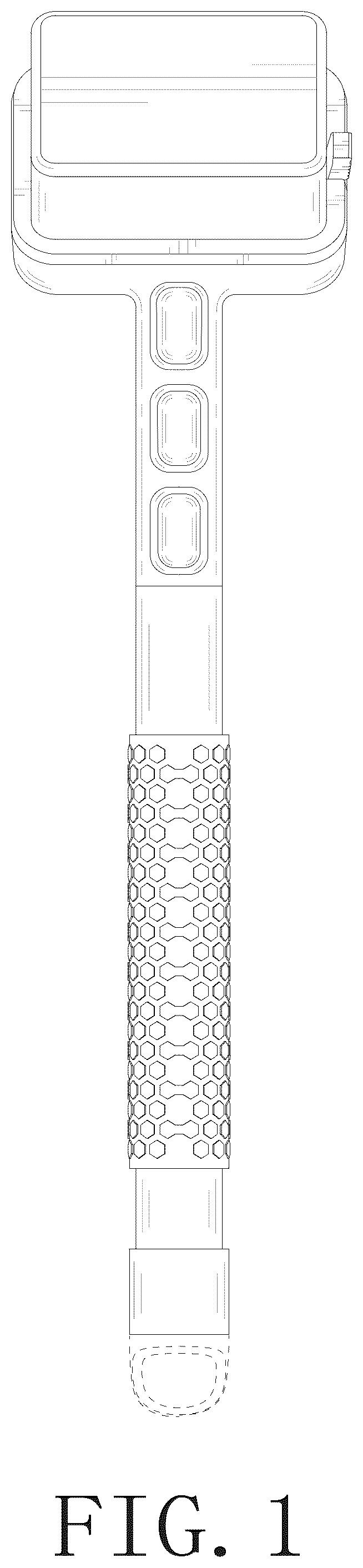 Patent USD1044289 Figure 1 – BBQ cleaning brush