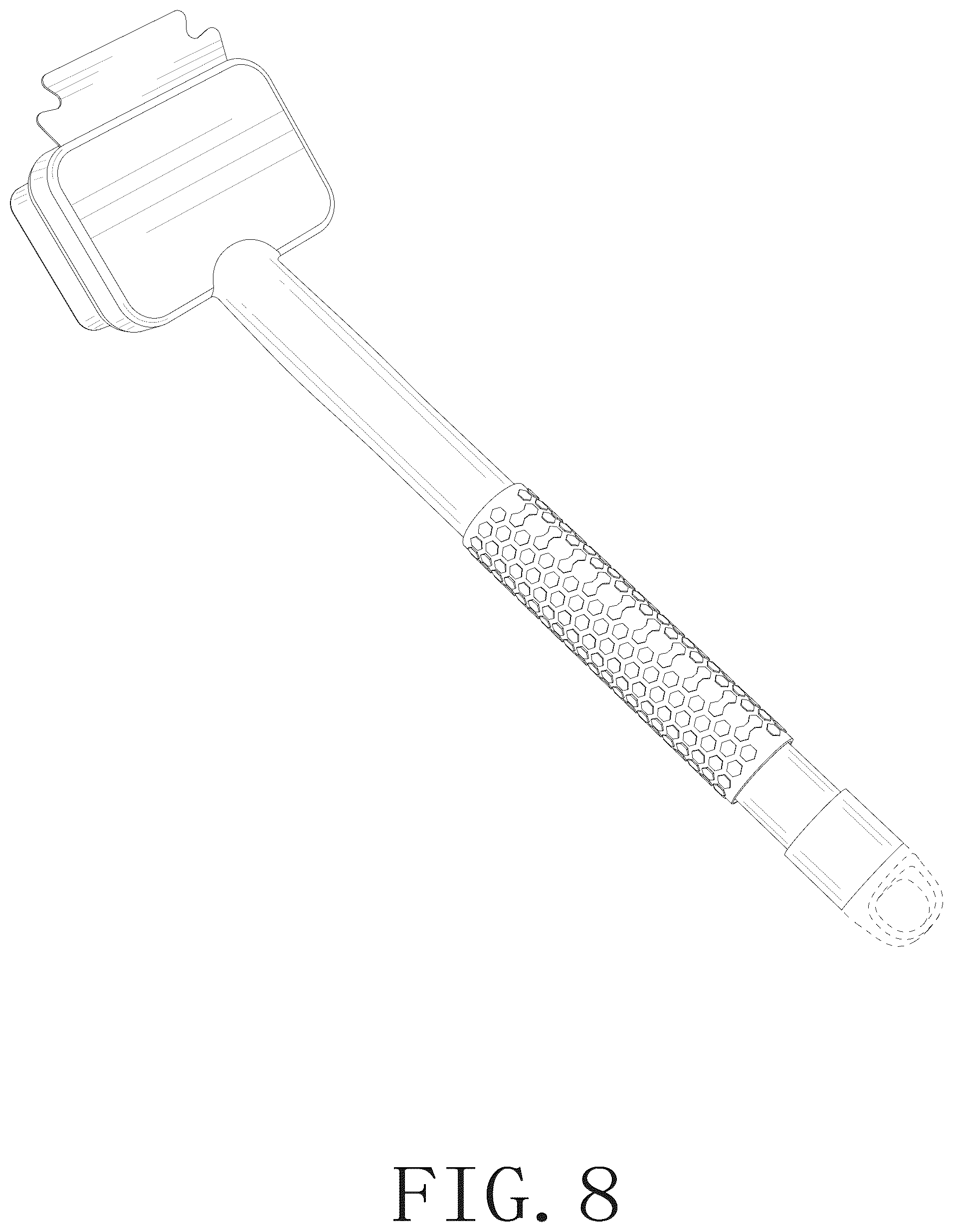 Patent USD1044289 Figure 8 – BBQ cleaning brush