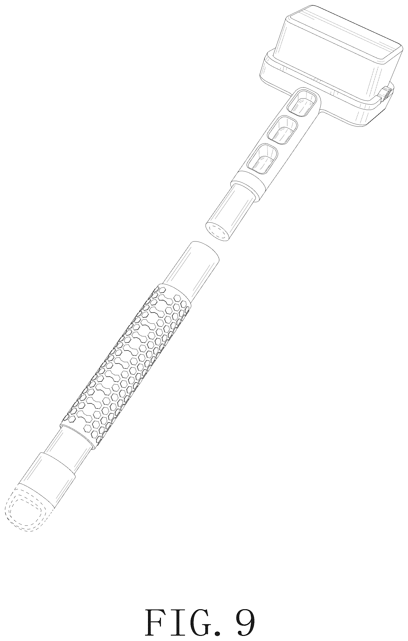 Patent USD1044289 Figure 9 – BBQ cleaning brush