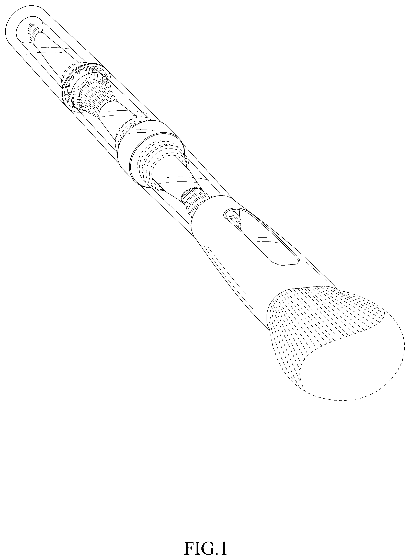 Patent USD1044290 Figure 1 – Cosmetic brush