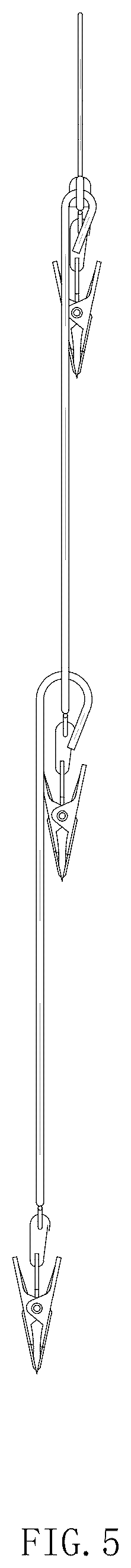 Patent USD1044293 Figure 5 – Hat hanger