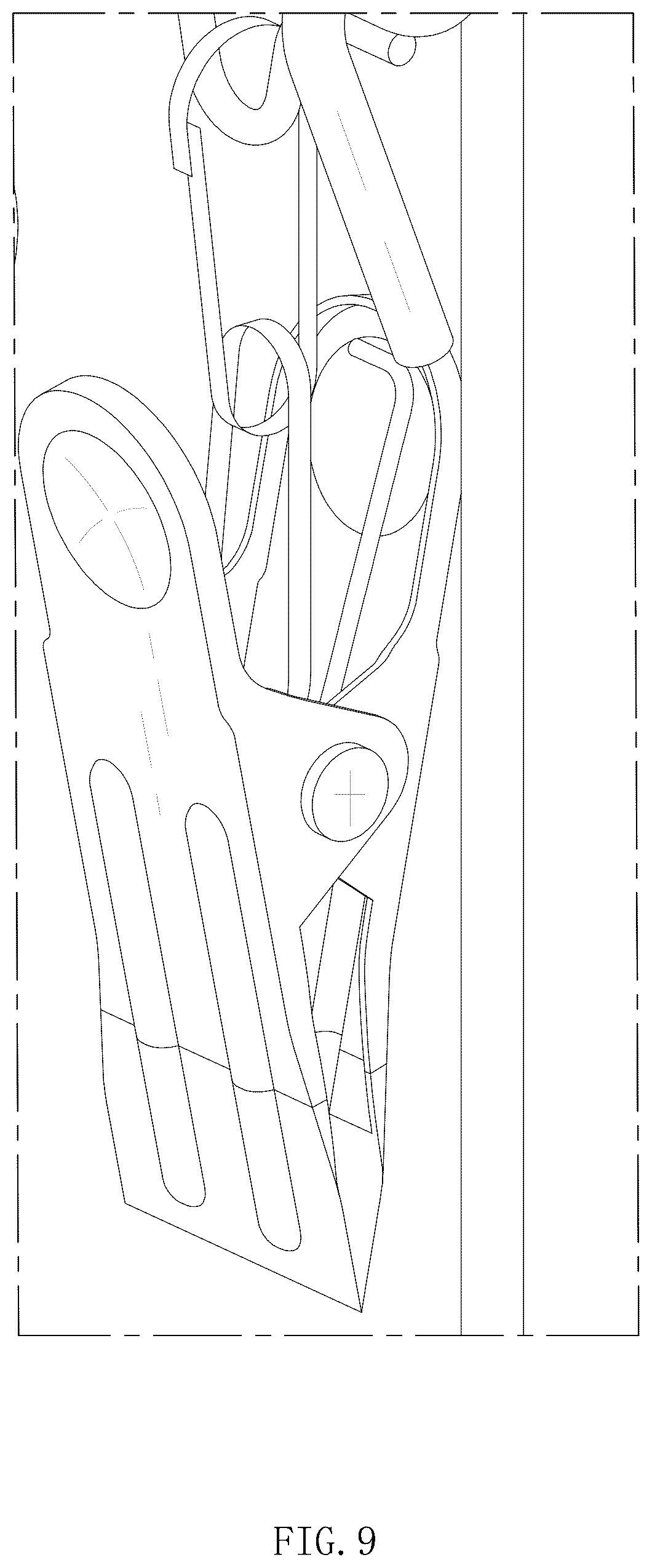 Patent USD1044293 Figure 9 – Hat hanger