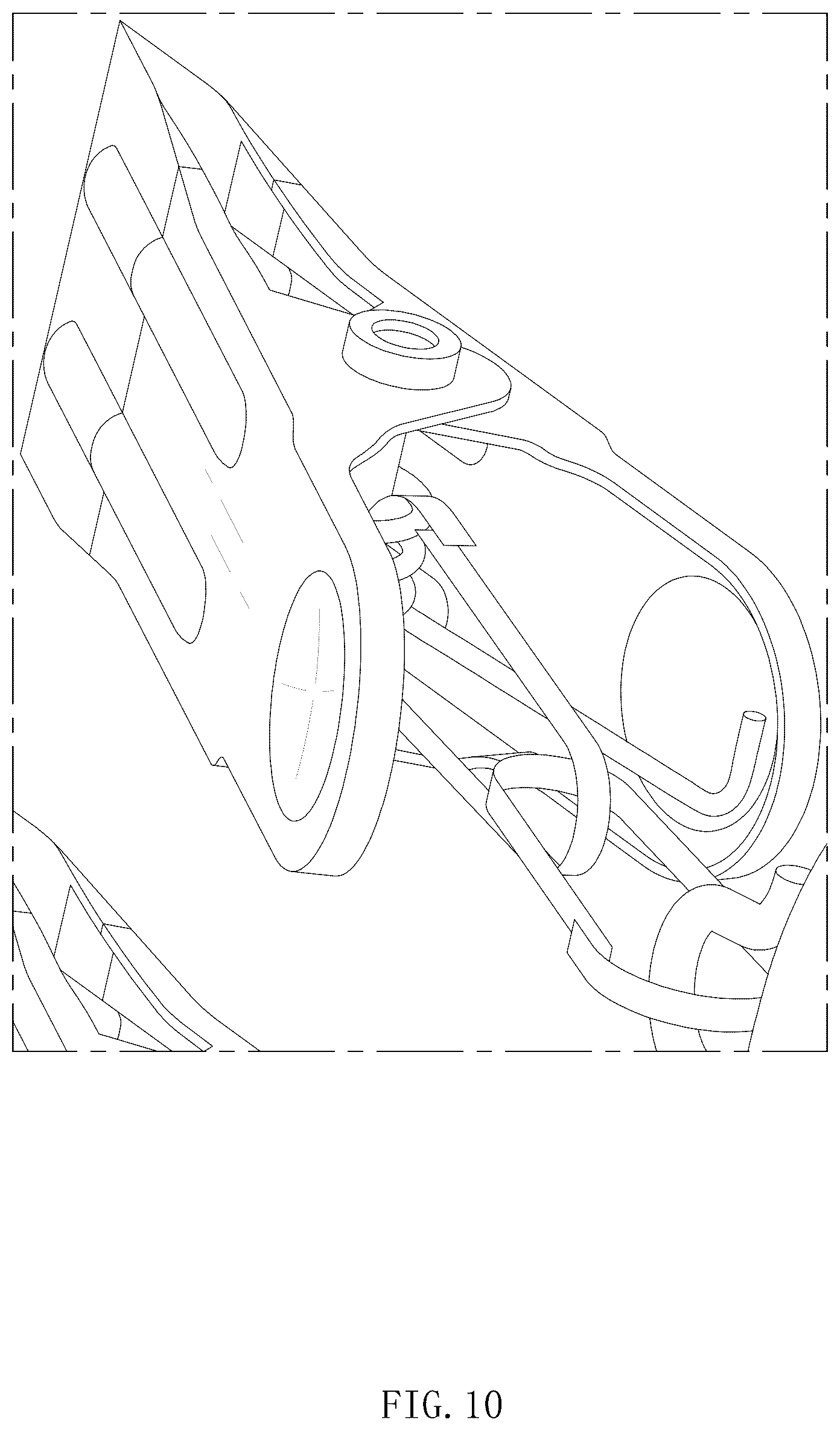 Patent USD1044293 Figure 10 – Hat hanger