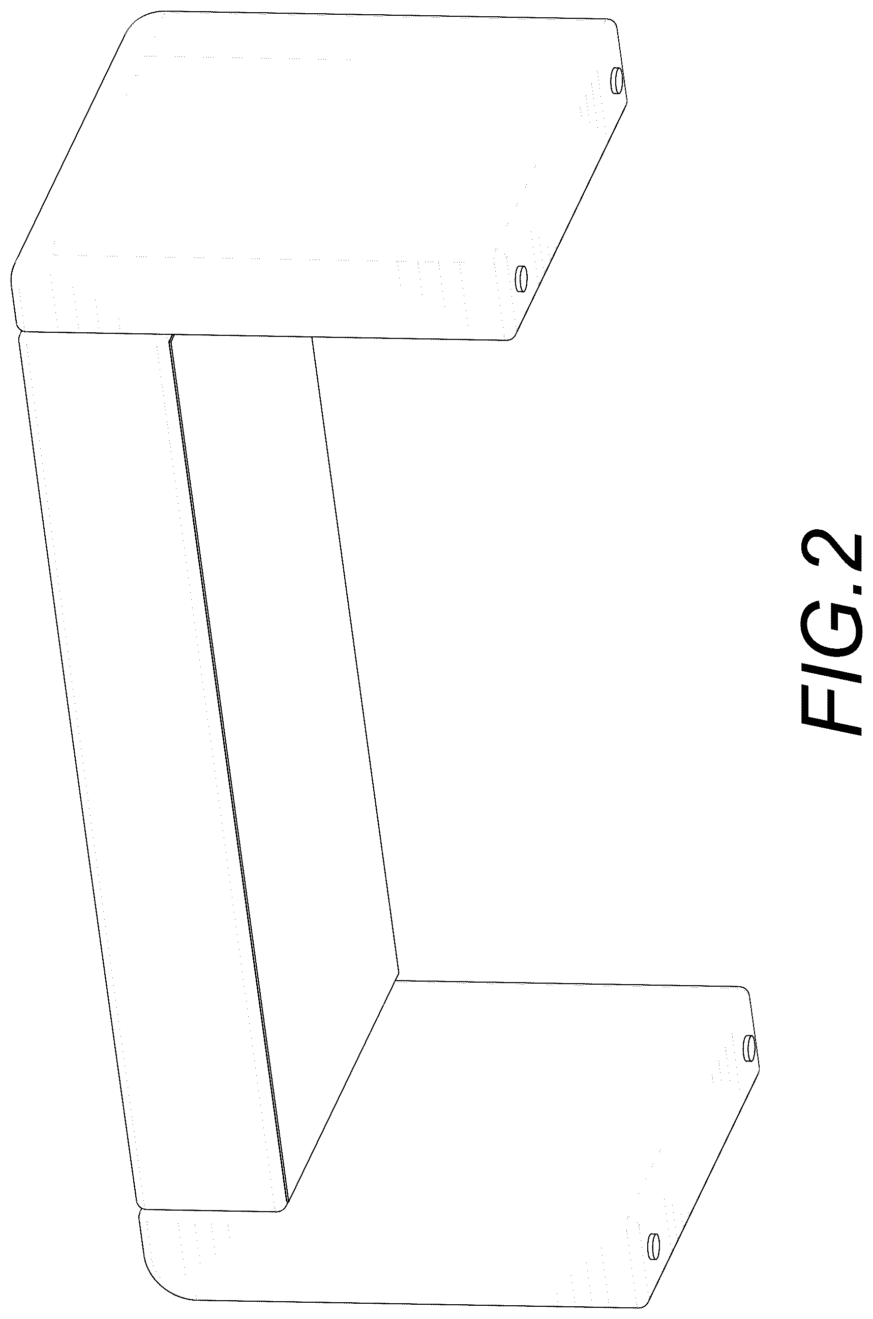Patent USD1044295 Figure 2 – Shoe stool