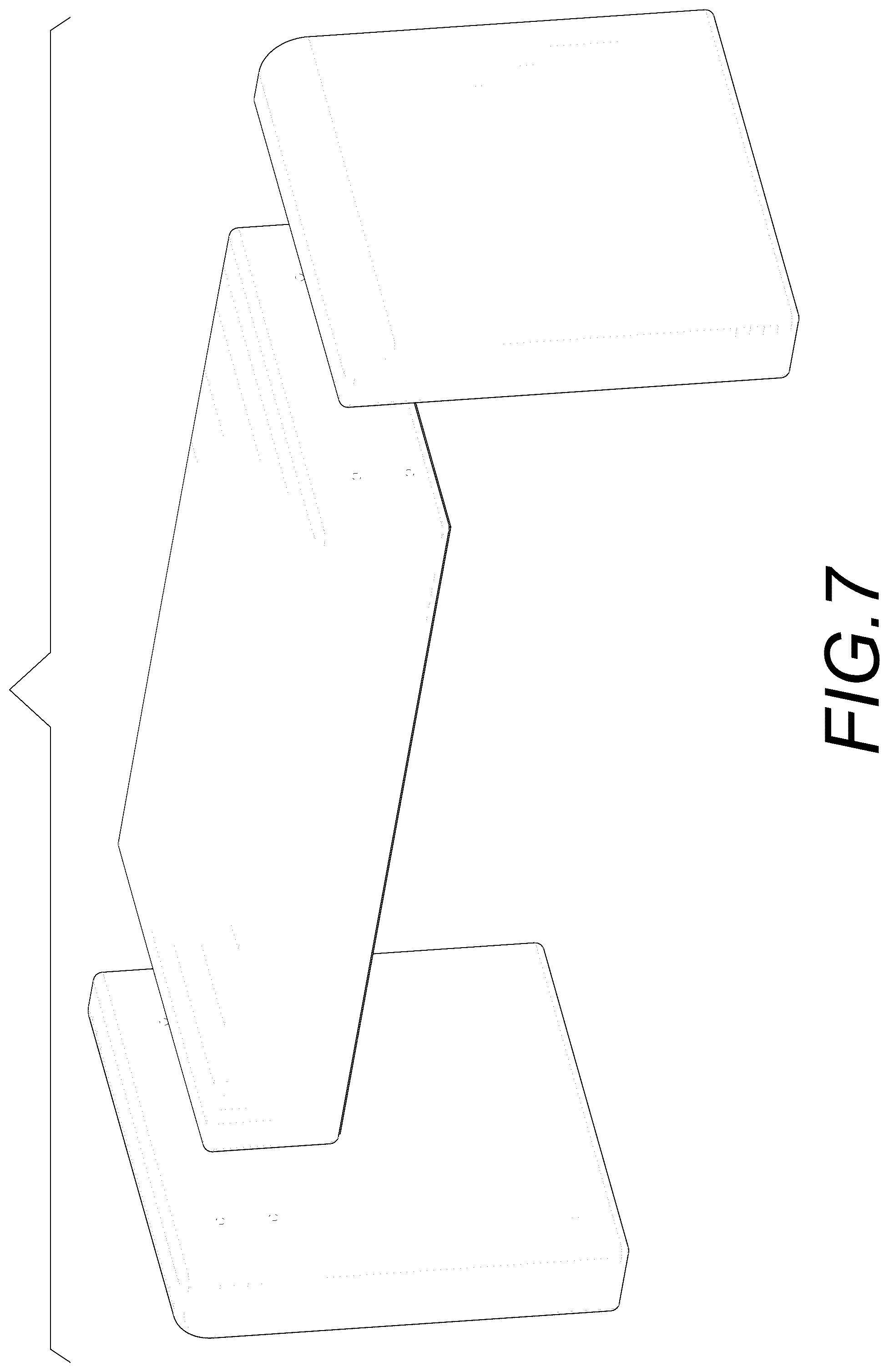 Patent USD1044295 Figure 7 – Shoe stool