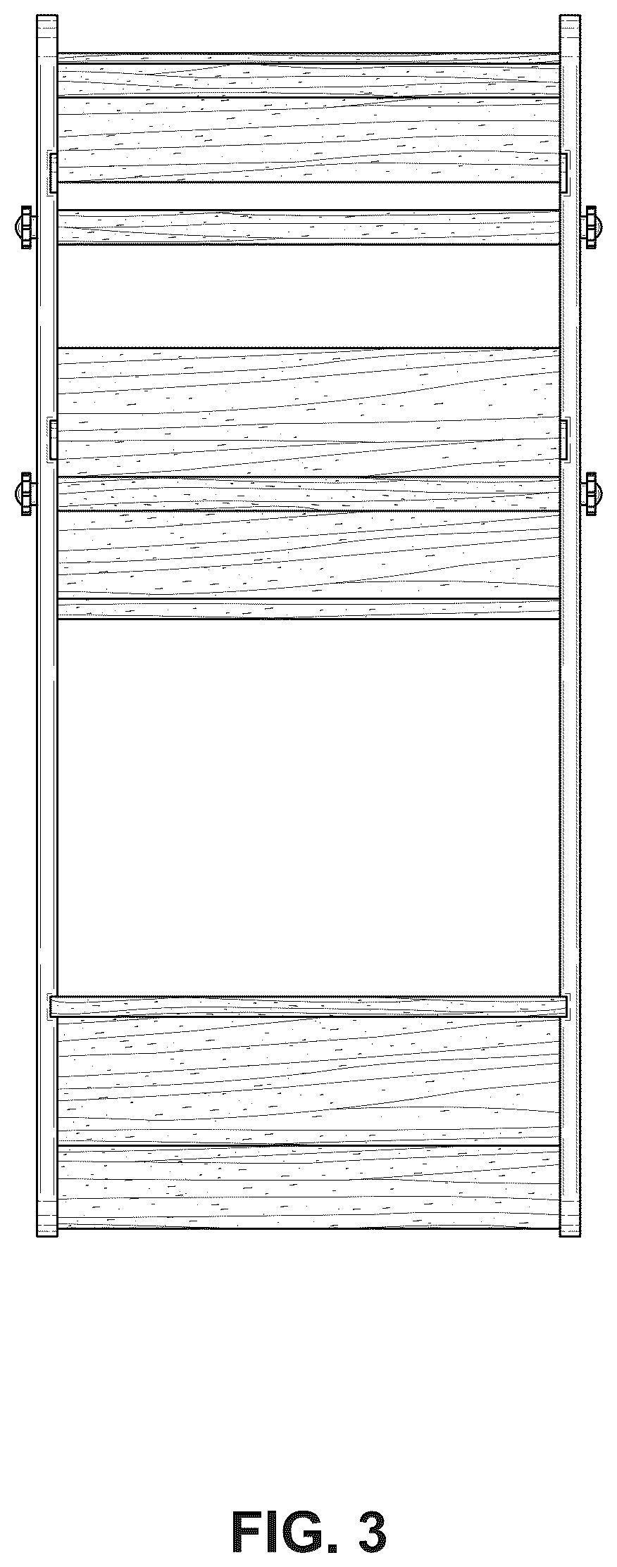 Patent USD1044297 Figure 3 – Toddler standing tower with adjustable platform