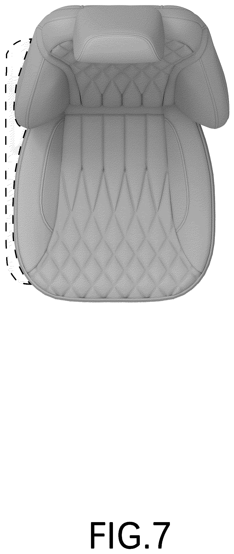 Patent USD1044300 Figure 7 – Car seat