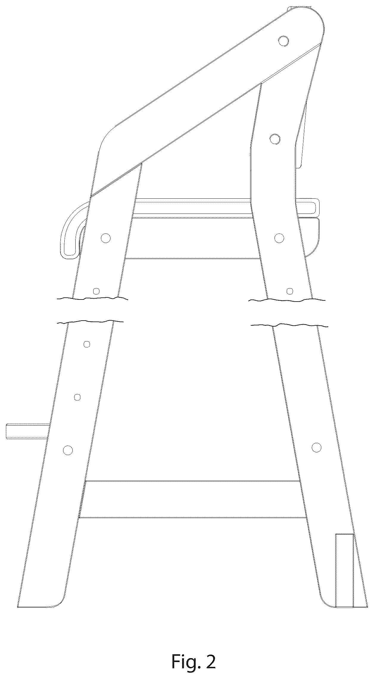 Patent USD1044301 Figure 2 – Chair