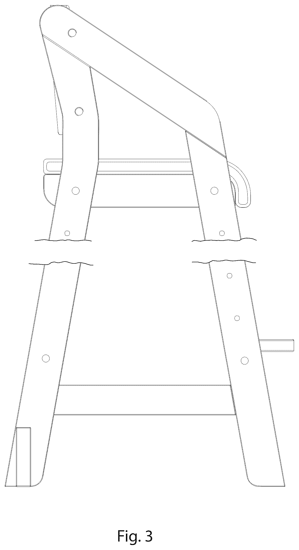 Patent USD1044301 Figure 3 – Chair