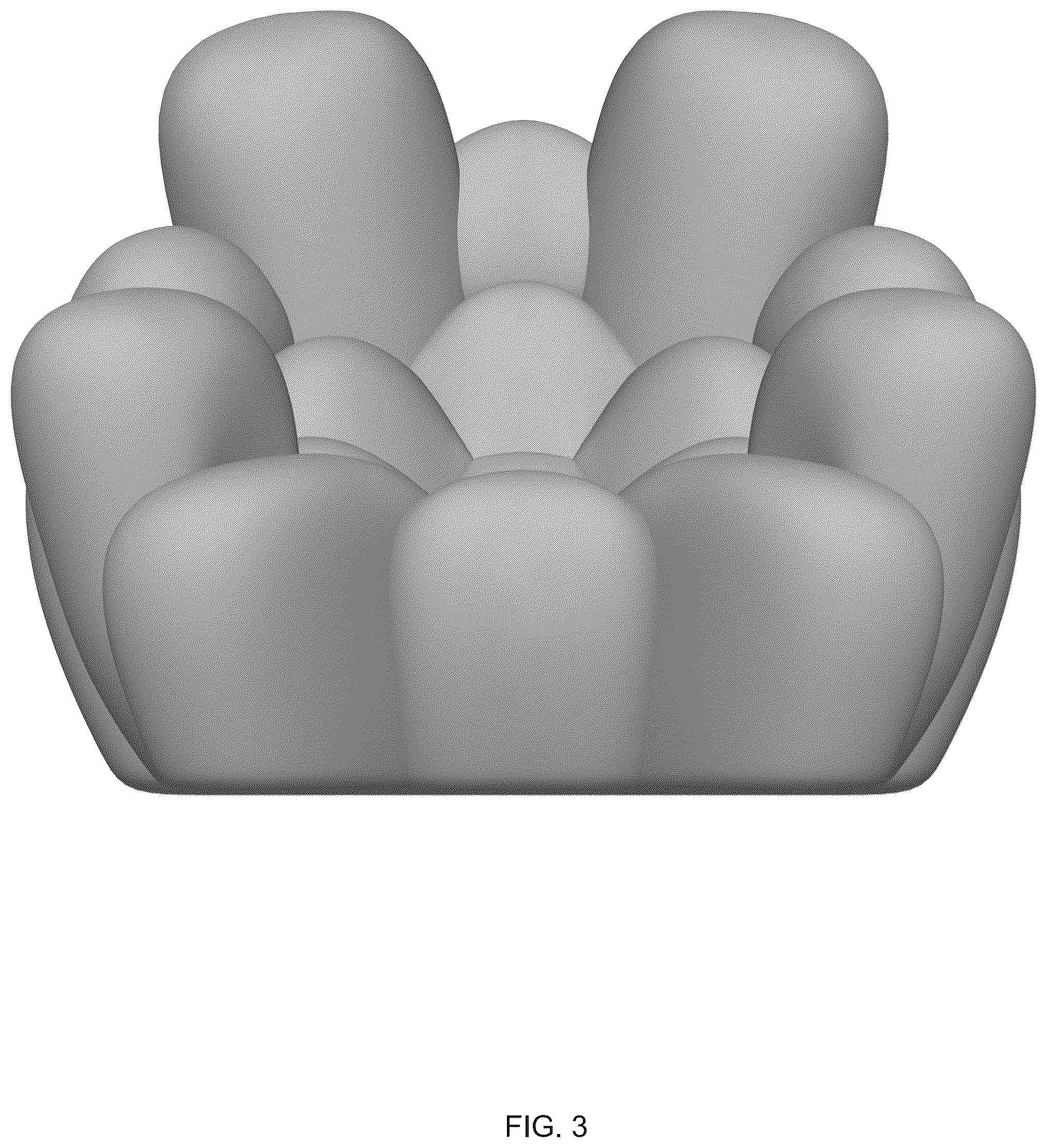 Patent USD1044302 Figure 3 – Sofa