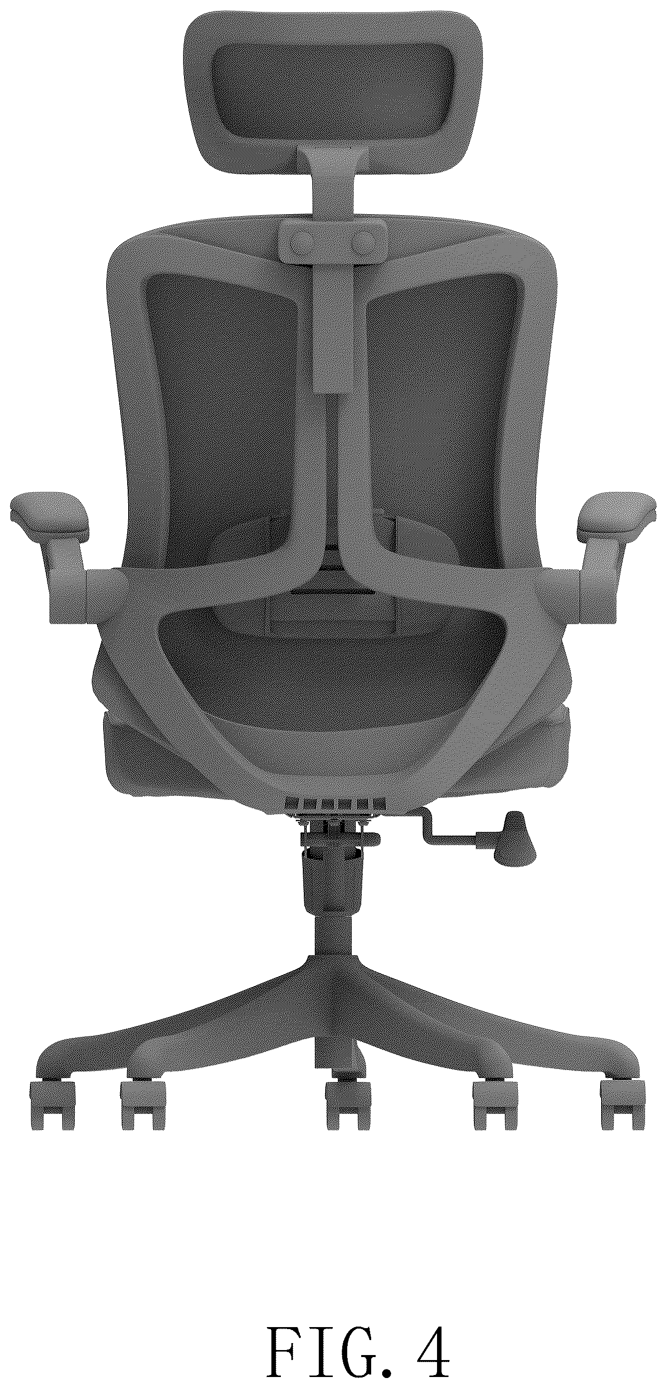 Patent USD1044303 Figure 4 – Chair