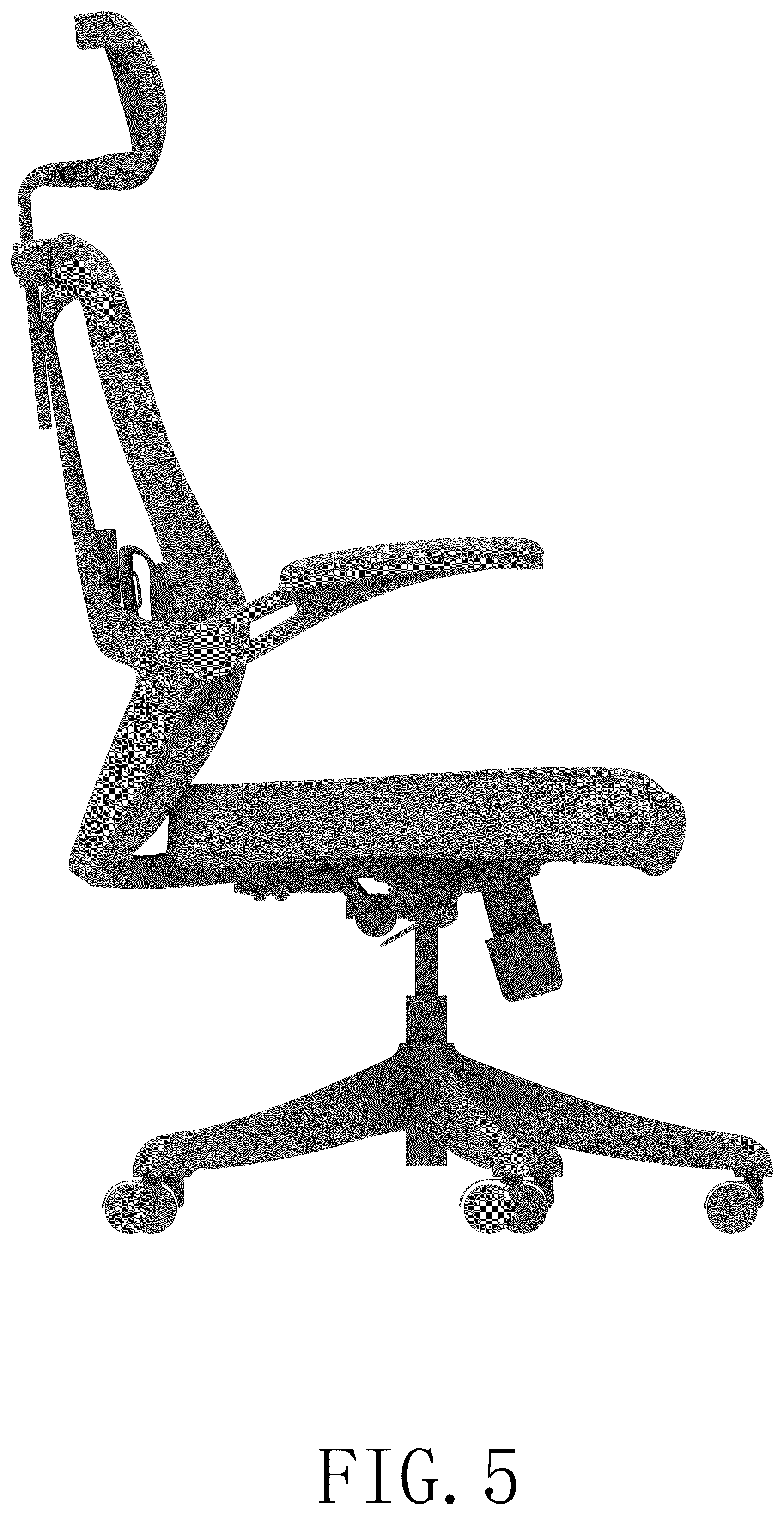 Patent USD1044303 Figure 5 – Chair