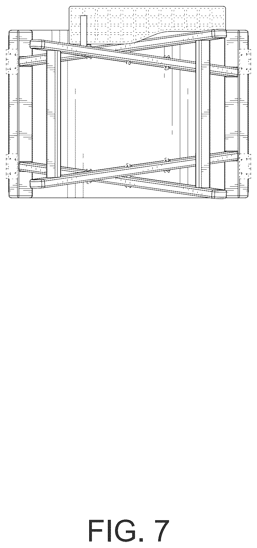 Patent USD1044304 Figure 7 – Folding chair