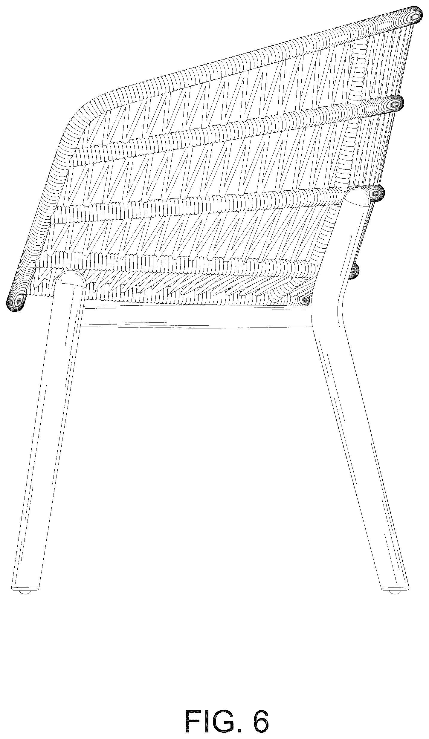 Patent USD1044306 Figure 6 – Seat