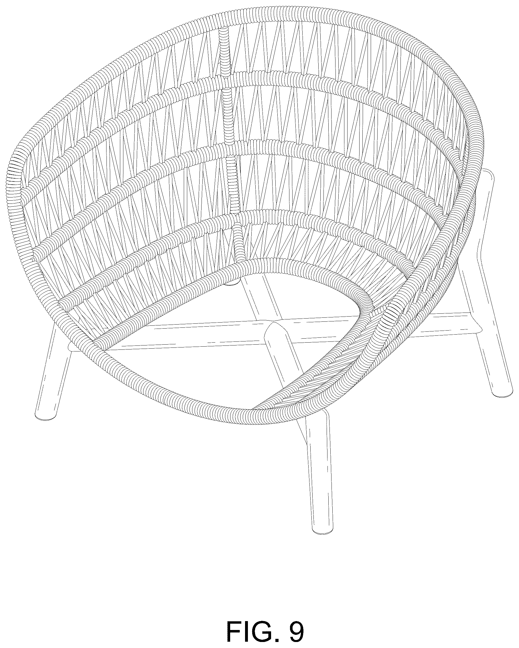 Patent USD1044306 Figure 9 – Seat
