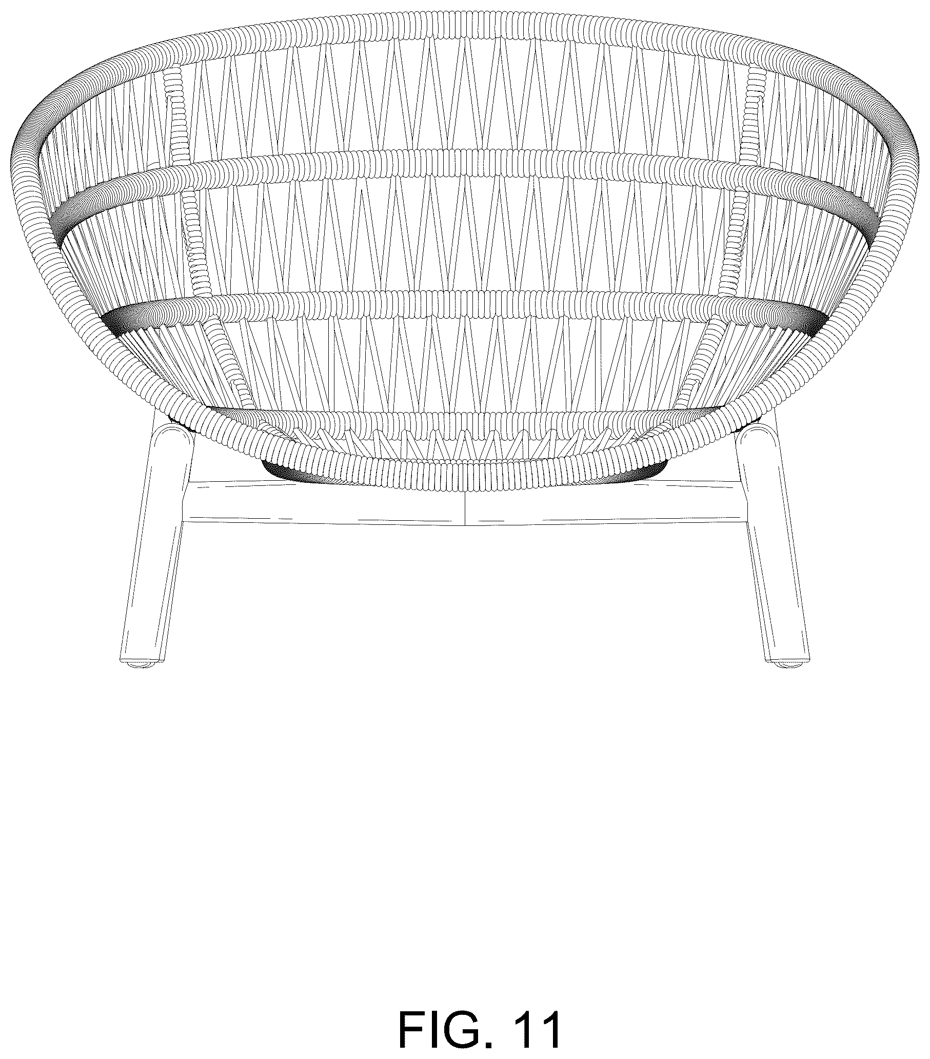Patent USD1044306 Figure 11 – Seat
