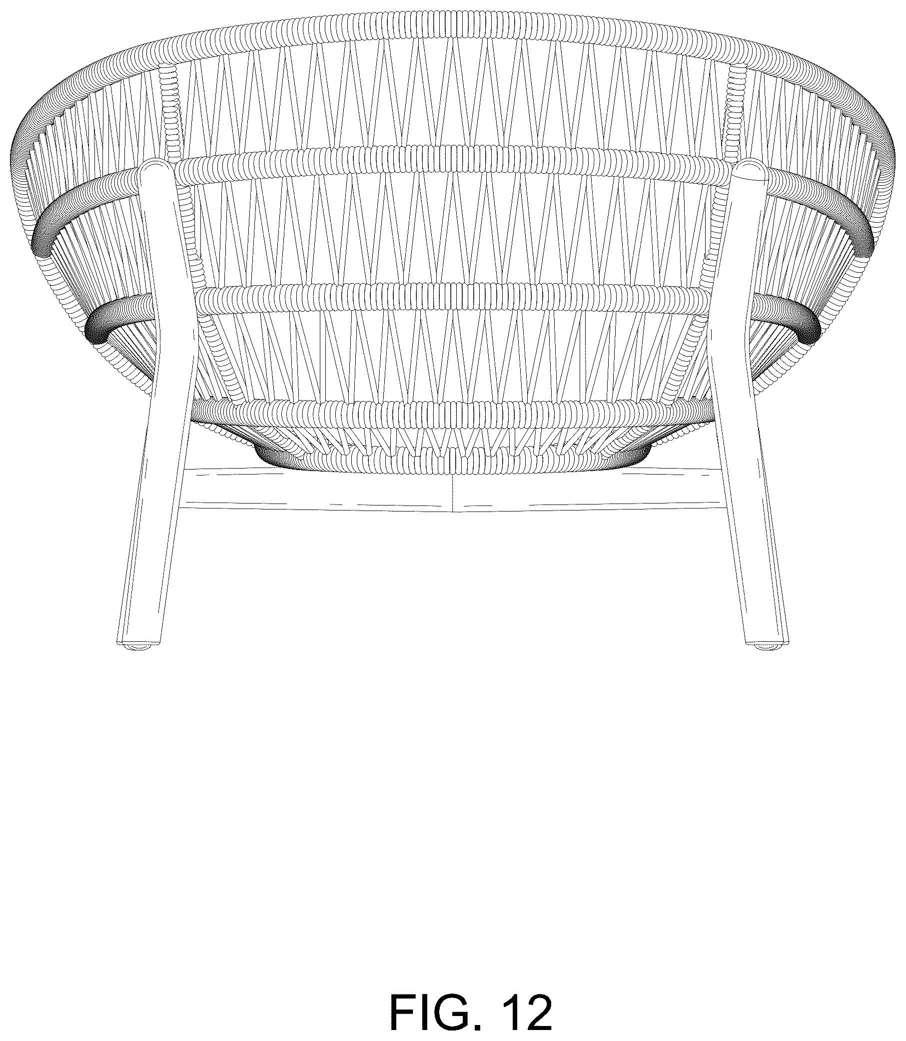 Patent USD1044306 Figure 12 – Seat