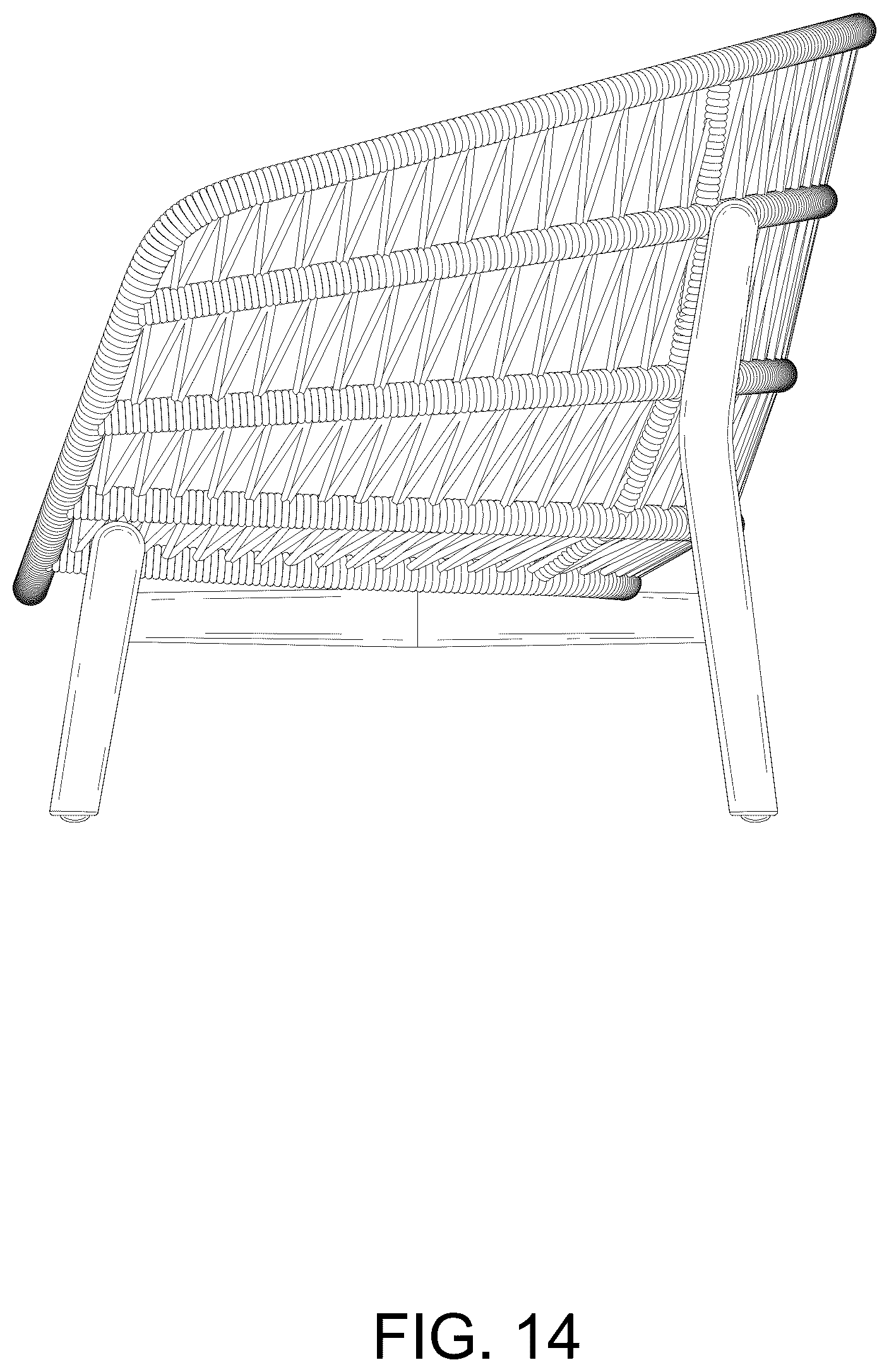 Patent USD1044306 Figure 14 – Seat