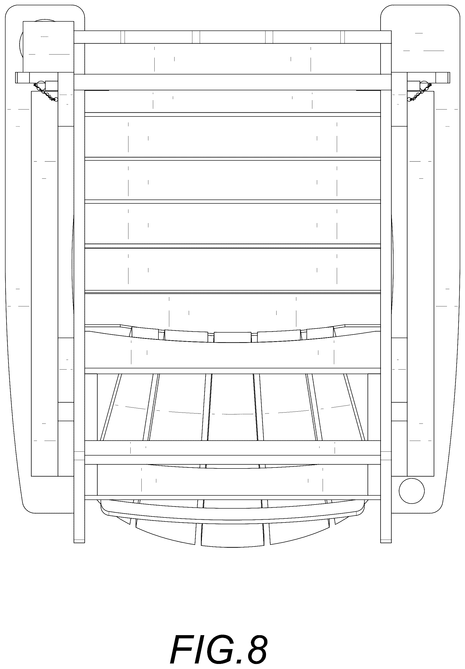 Patent USD1044308 Figure 8 – Outdoor chair