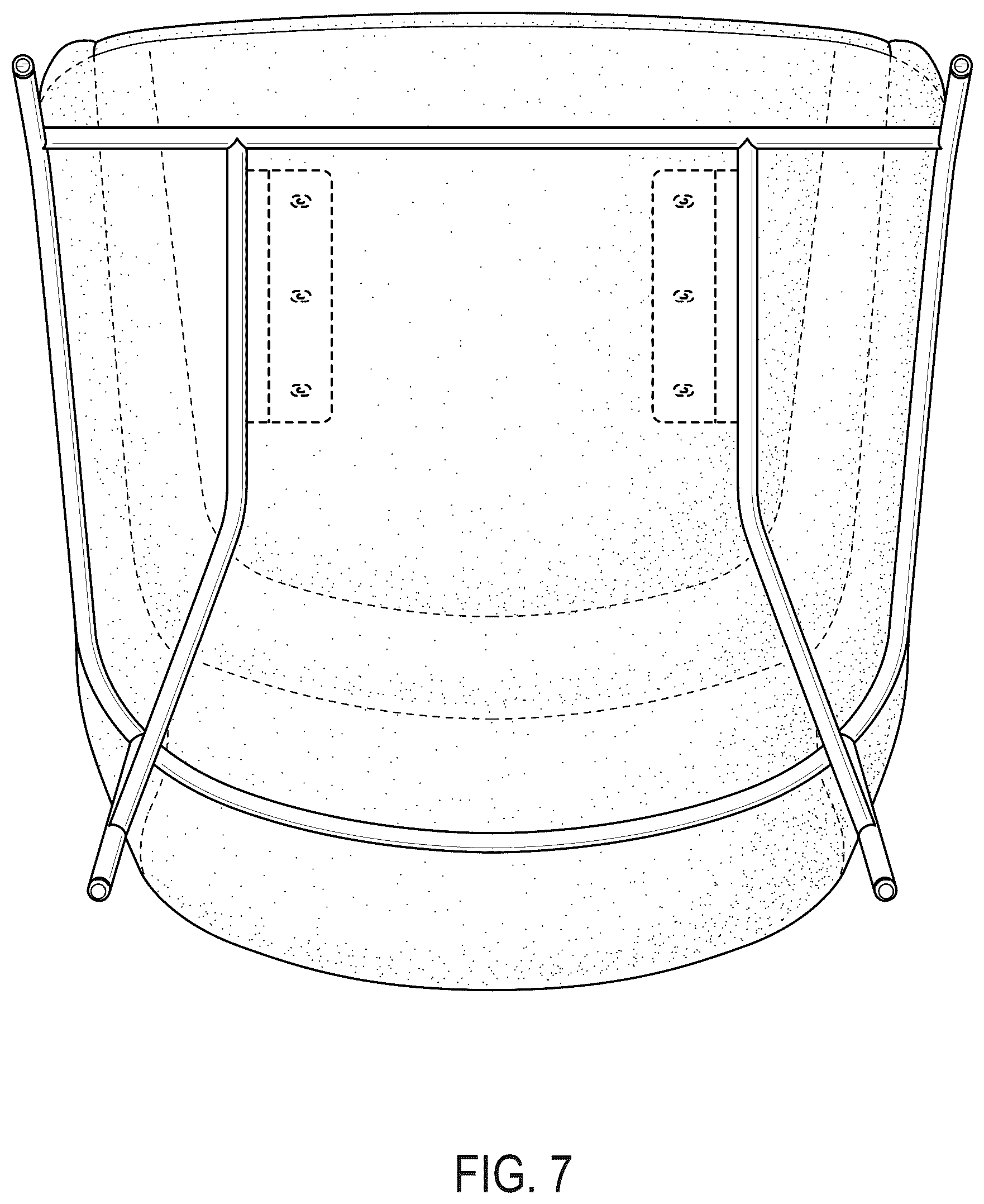 Patent USD1044309 Figure 7 – Lounge chair