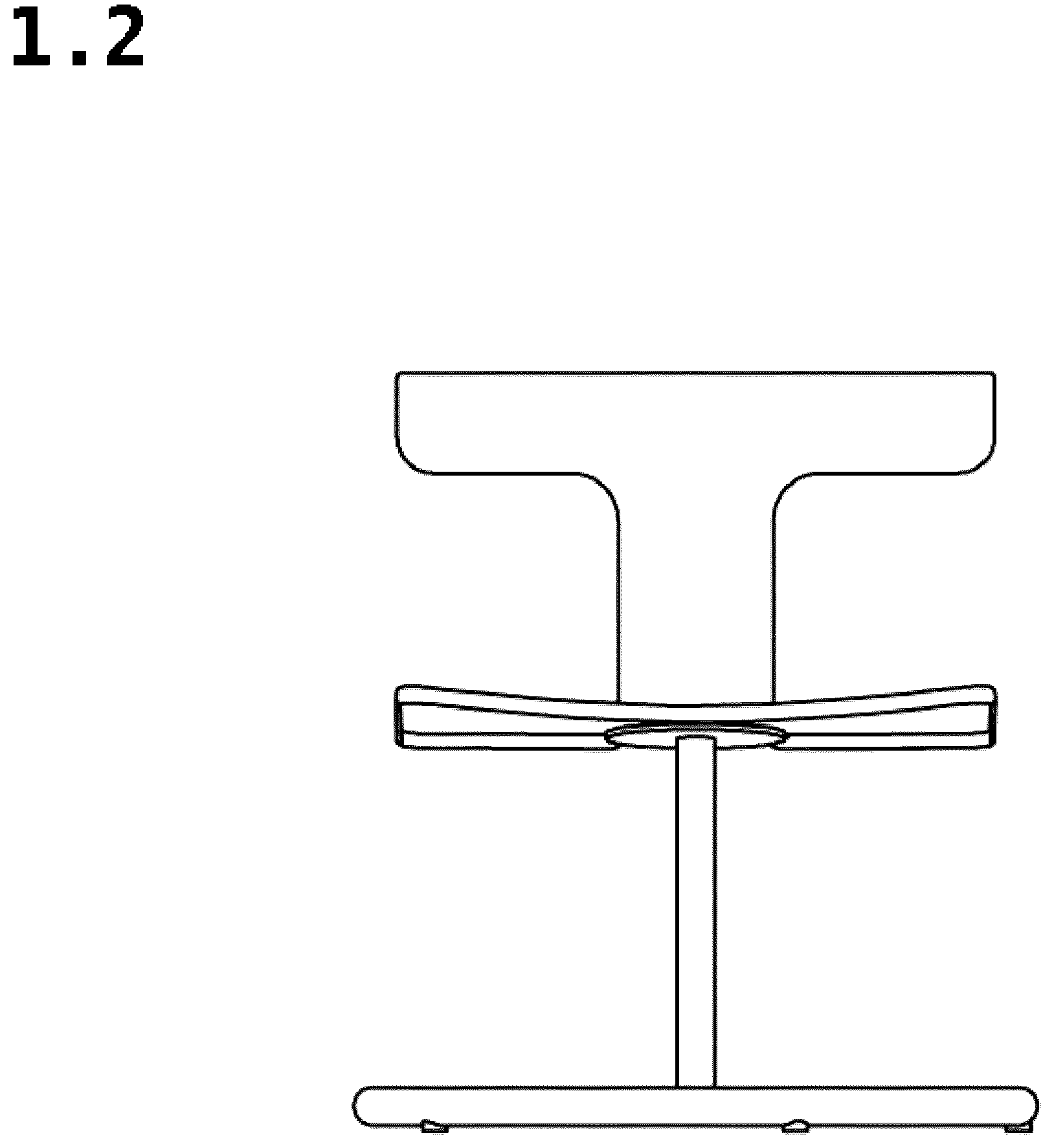 Patent USD1044310 Figure 2 – Chair