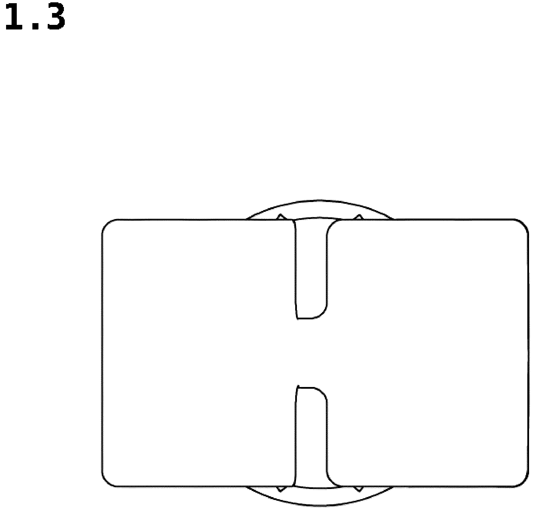Patent USD1044310 Figure 3 – Chair