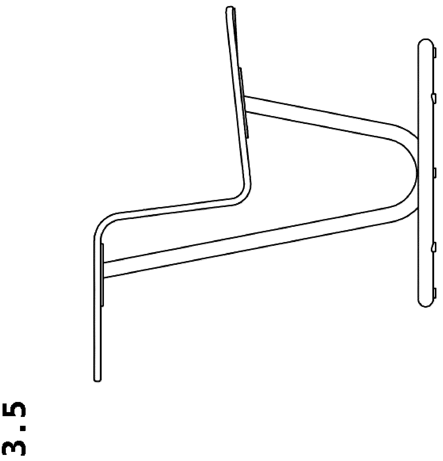 Patent USD1044310 Figure 15 – Chair