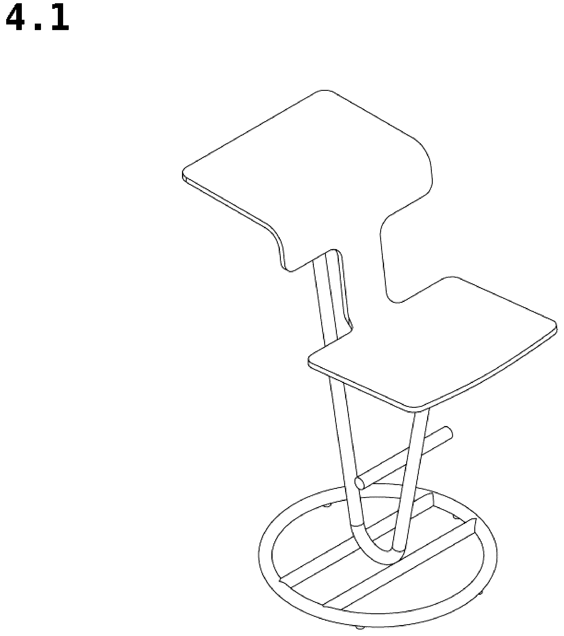 Patent USD1044310 Figure 16 – Chair