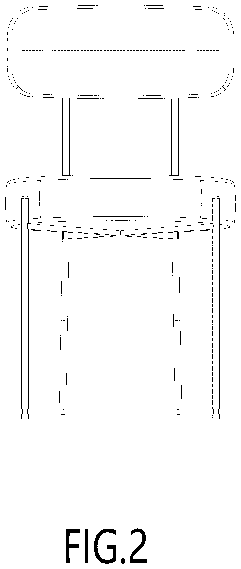 Patent USD1044311 Figure 2 – Chair
