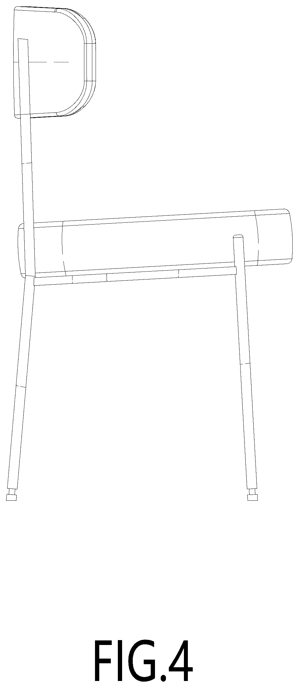 Patent USD1044311 Figure 4 – Chair