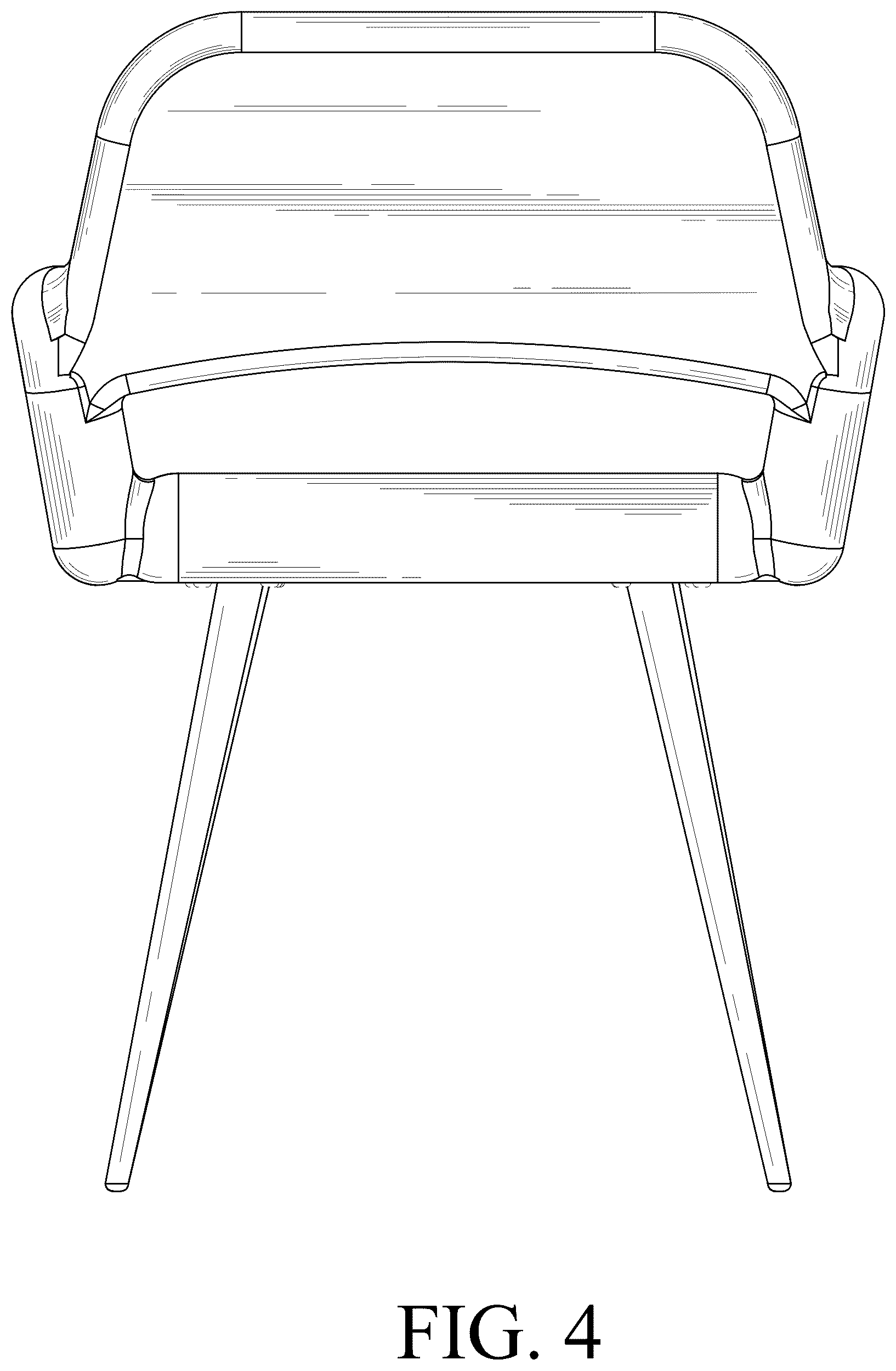 Patent USD1044312 Figure 4 – Chair