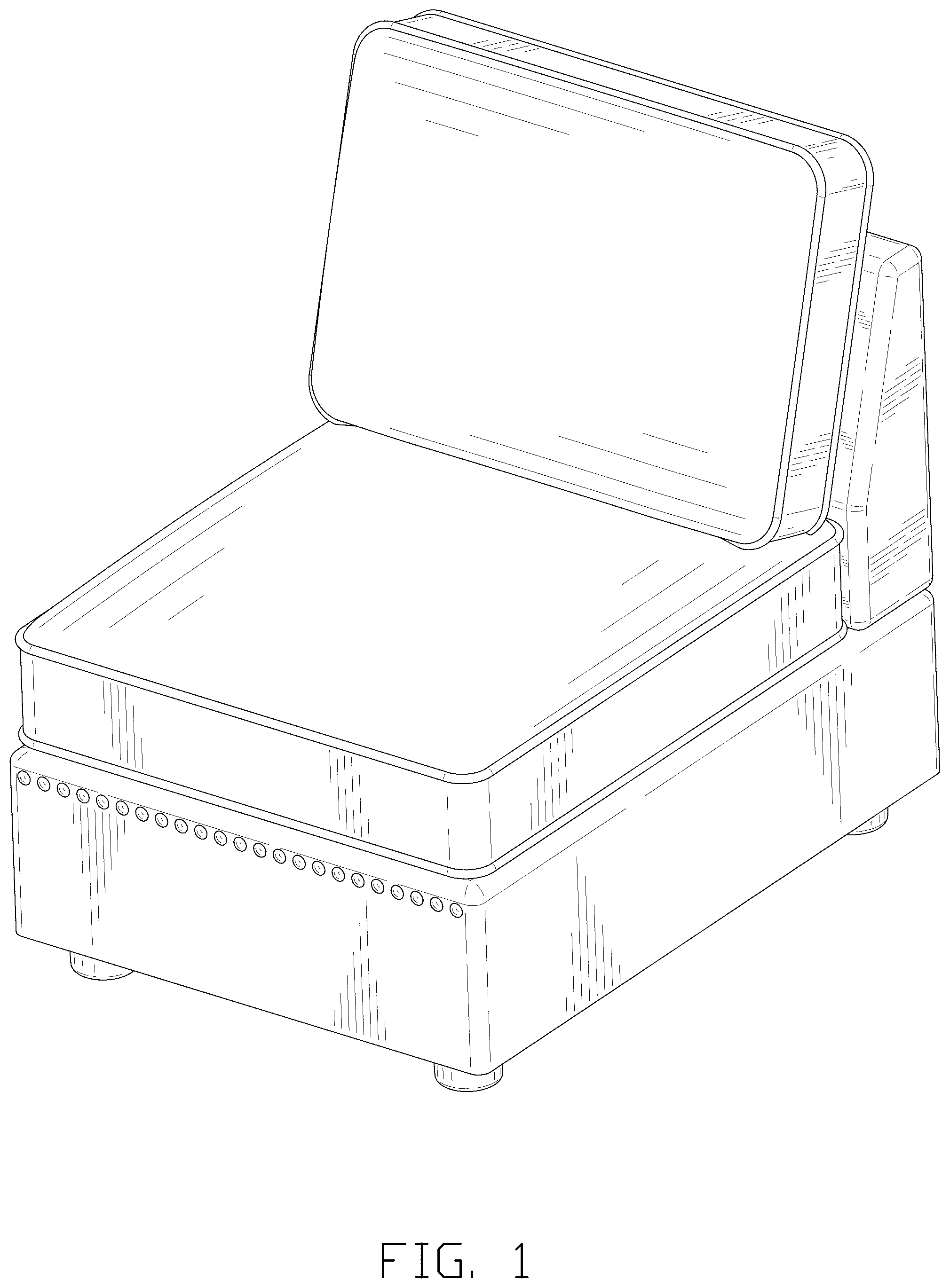 Patent USD1044313 Figure 1 – Sofa component set