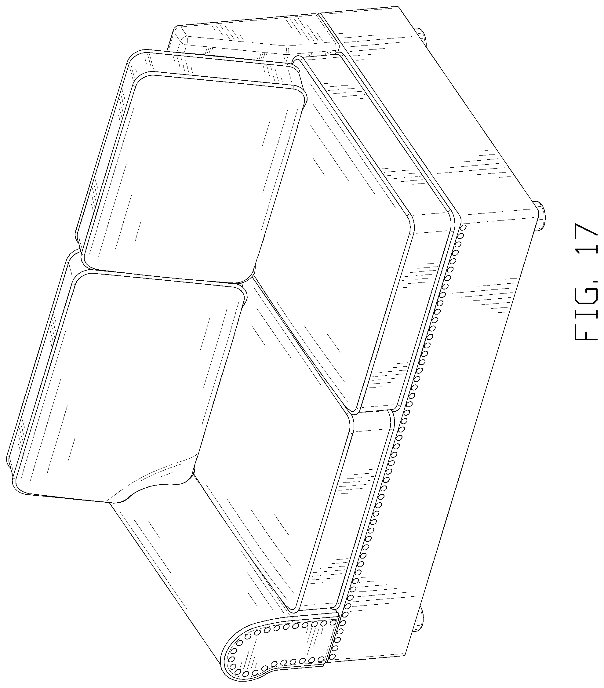 Patent USD1044313 Figure 17 – Sofa component set