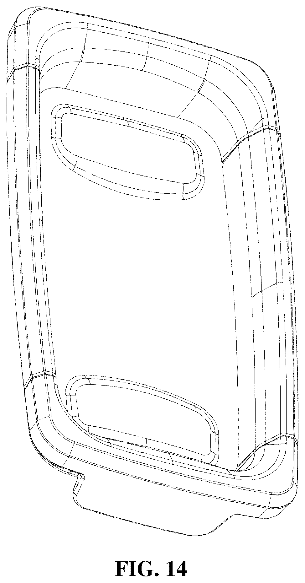 Patent USD1044314 Figure 13 – Diaper changer