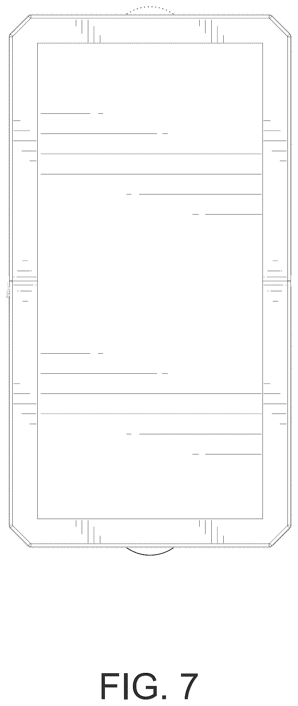 Patent USD1044315 Figure 7 – Folding bed